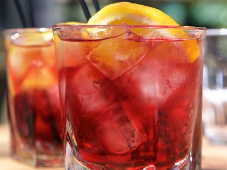 Cocktail close up