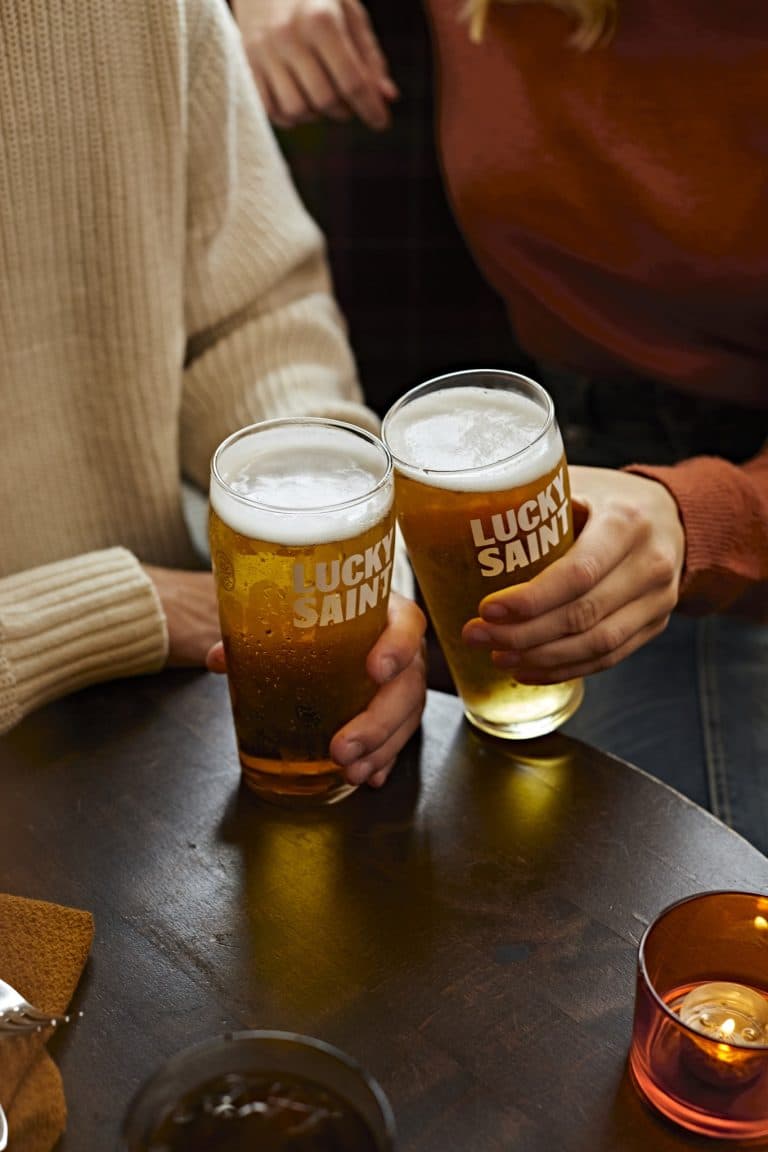 Cover Image for Get a free pint of Lucky Saint at your nearest Heartwood Inn