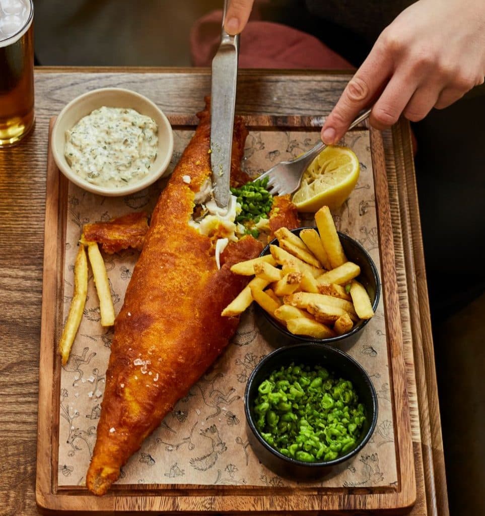 Cover Image for Complimentary Fizz when you order Fish and Chips at Heartwood Inns!