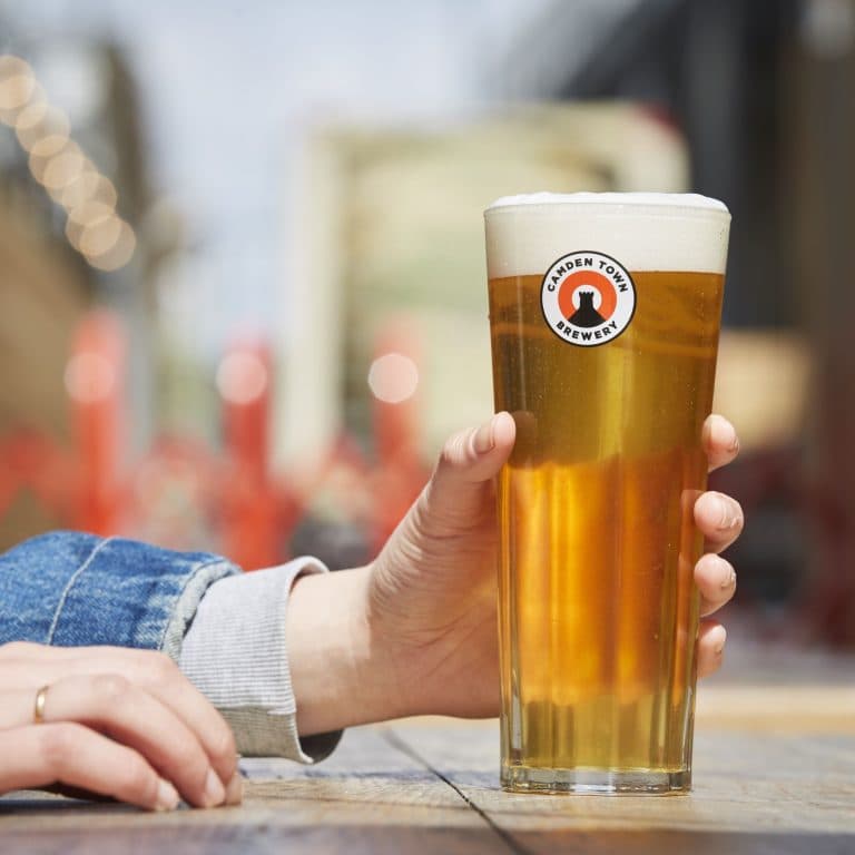 Cover Image for Buy 1 get 1 free on a pint of Camden Hells at Heartwood Inns