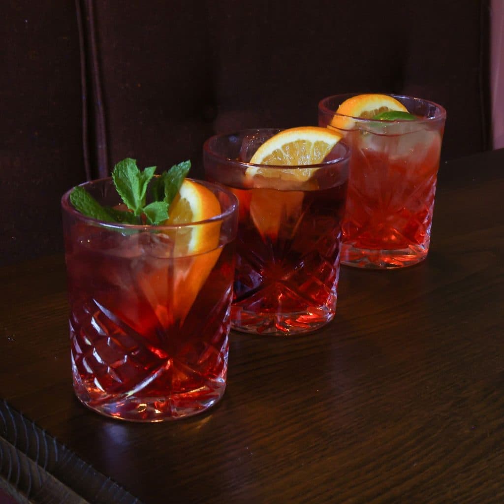 Cover Image for Three new Negronis for Negroni Week at Heartwood Inns